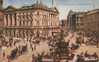 Piccadilly Circus, Londen door English Photographer